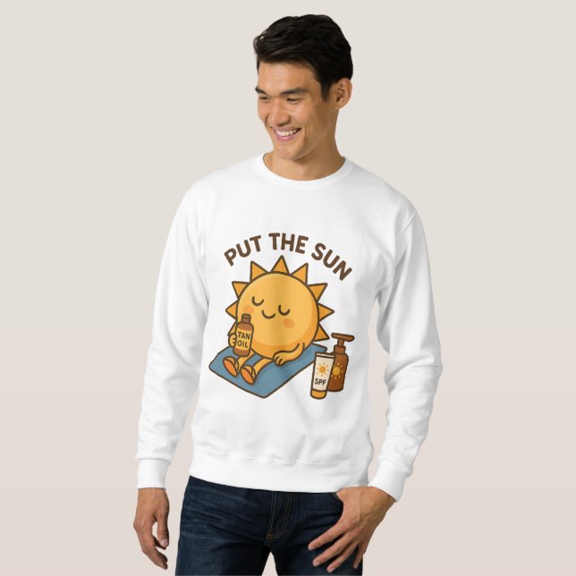 Sweatshirt Temps ensoleillé (Devant entier)