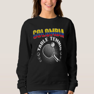 Sweatshirt Tennis de table Colombie Soutenir le ping-pong co