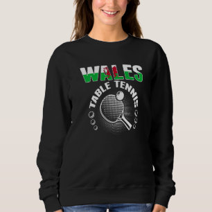 Sweatshirt Tennis de table gallois Soutenir l'équipe galloi