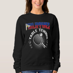 Sweatshirt Tennis de table Philippines Soutenir le ping phi