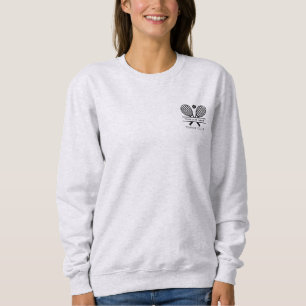Sweatshirt Tennis Team Club Nom Employé Personnalisé