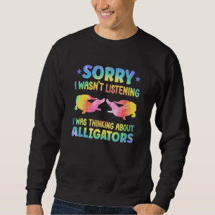 Sweatshirt Tenue d'alligator pour vêtements de amateurs de cr