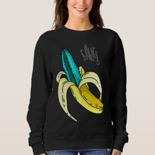Sweatshirt Tenue de banane sarcastique Illustration conceptio