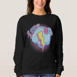 Sweatshirt Tenue de costume rétro des années 80 Mottoparty Co