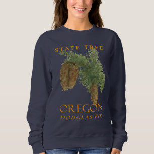 Sweatshirt Territoire de l'Oregon Arbre Le Sapin de Douglas