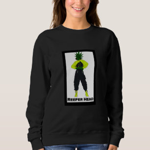 Sweatshirt Tête de Reefer Hiphop Féminin