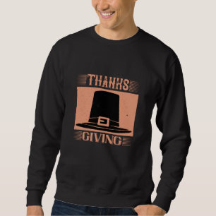 Sweatshirt Thanksgiving - Merci Giving