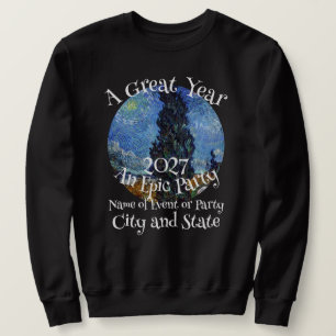 Sweatshirt Thé HG FV LF Brunch Déjeuner Patio Jardin 2027 Fêt