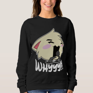 Sweatshirt The Rock Star Cat - Whyyyyy