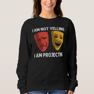 Sweatshirt Théâtre cool Pour Hommes Femmes Broadway Théâtre M
