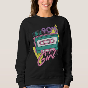 Sweatshirt Thème de fête des années 90 rétro Vintage des anné