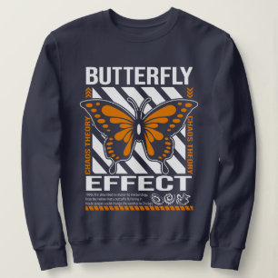 Sweatshirt Théorie du Chaos Effet Papillon T-Shirt
