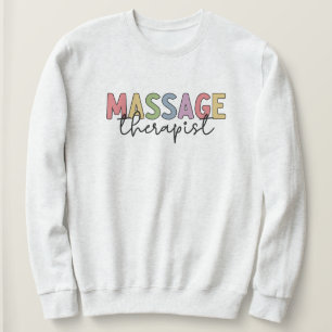 Sweatshirt Thérapeute de massage Offres de massothérapie