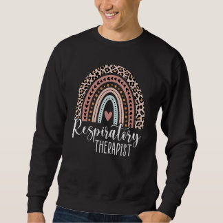Sweatshirt Thérapie respiratoire mignonne RT Leopard Rain
