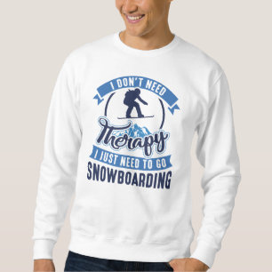 Sweatshirt Thérapie Snowboarding