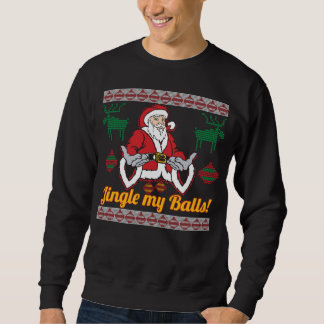Sweatshirt Tintez mon chandail laid de Noël du père noël de
