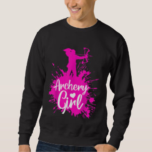 Sweatshirt Tir à l'arc Les femmes aiment la chasse aux seins