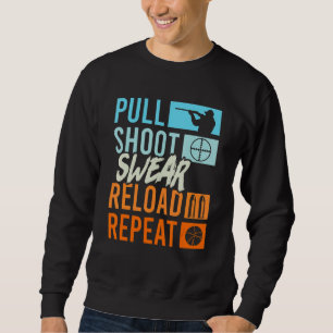 Sweatshirt Tirer sur la malédiction Recharger Tirer sur l'arg