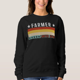 Sweatshirt Titre de poste de fermier Profession Travailleur A