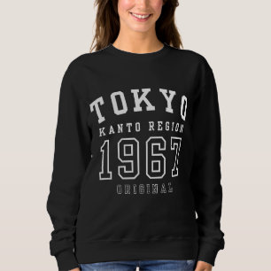 Sweatshirt Tokyo région de Kanto Japon Original 1967