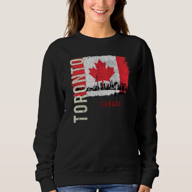 Sweatshirt Toronto Canada Amérique (Devant)