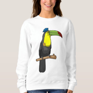Sweatshirt Toucan en tant que policier
