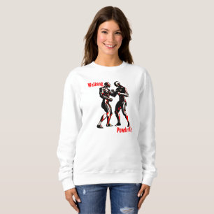 Sweatshirt Touche en poudre à pied
