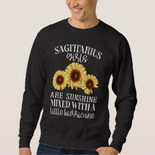 Sweatshirt Tournesol Sagittaire Amusant Signe Du Zodiaque Fil