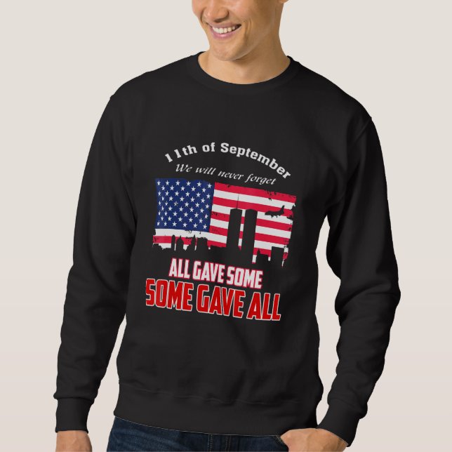 Sweatshirt Tous Ont Donné Un Peu Donné Tout (Devant)