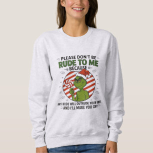 Sweatshirt Tout ce dont j'ai besoin, c'est de l'attitude Sw