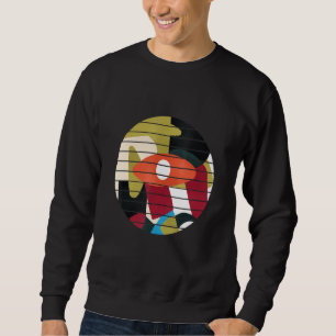 Sweatshirt Tout voir Oeil coloré Art Abstrait