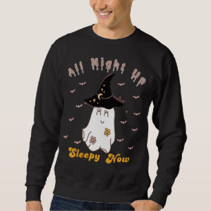 Sweatshirt Toute la nuit dormez dormant maintenant Halloween