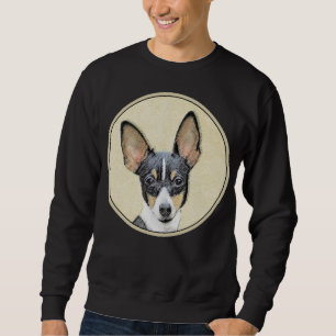 Sweatshirt Toy Fox Terrier Peinture - Cute Original Chien Art