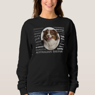 Sweatshirt Traces bergers australiens rouges