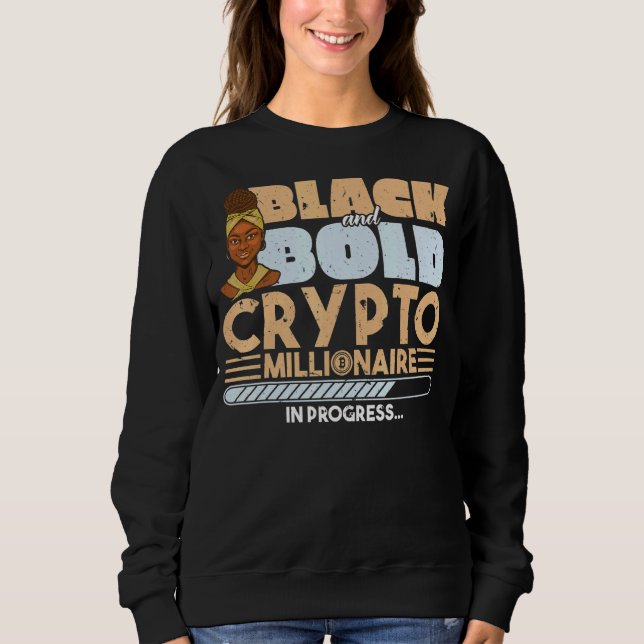 Sweatshirt Traders Cryptomonnaie Lifestyles Crypto Trading B (Devant)