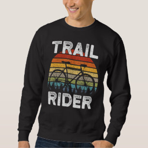 Sweatshirt Trail Rider VTT équitation Vélo Bicylce Cyc