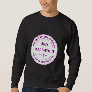 Sweatshirt traiter la pression