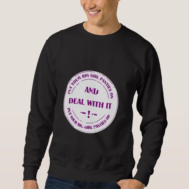 Sweatshirt traiter la pression (Devant)