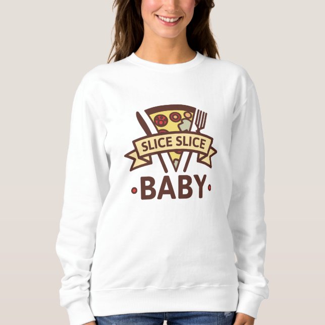 Sweatshirt Trancher Bébé tranche (Devant)