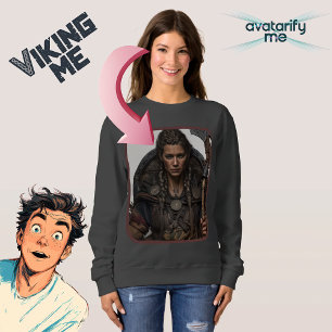Sweatshirt Transformez-vous ou n'importe qui en un caractère