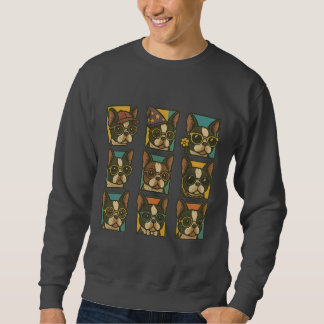 Sweatshirt Trendsetters Boston Terrier