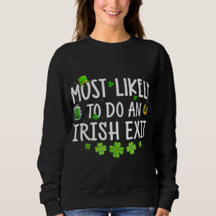 Sweatshirt Très Probable De Sortir Irlandais