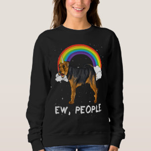 Sweatshirt Tricolore Terrier Gallois Ew Personnes Licorne Chi