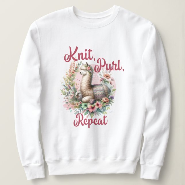Sweatshirt Tricot Alpaca (Design devant)