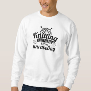 Sweatshirt Tricot M'Empêche De Me Démêler