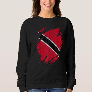 Sweatshirt Trinité-et-Tobago Trinidadienne Flag Pride Caraïbe