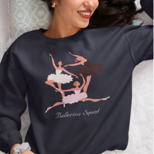 Sweatshirt Trois Ballerinas mignonnes