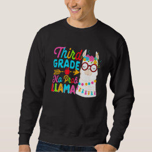 Sweatshirt Troisième Année No Prob Llama Retour À L'École Pre