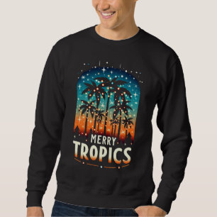 Sweatshirt Tropiques Joyeux Coucher de Soleil – Lumières de N