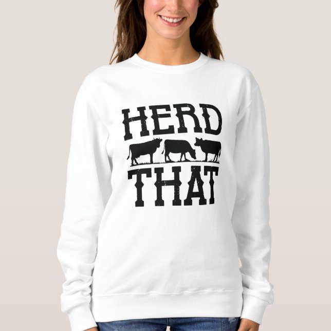 Sweatshirt Trouve ça (Devant)